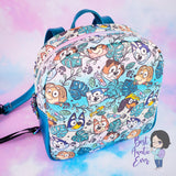 *Ready To Ship* Glow-In-The-Dark Mons-terrors Adult MINI Backpack
