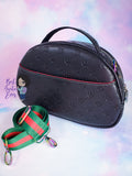 *Ready To Ship* Black SW Crossbody Convertible Bowler