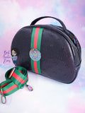 *Ready To Ship* Black SW Crossbody Convertible Bowler