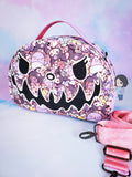 *Ready To Ship* Glow-In-The-Dark Pumpkin Rival Bunny Crossbody Convertible Bowler