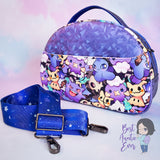 *Ready To Ship* Kawaii Ghosties Crossbody Convertible Bowler