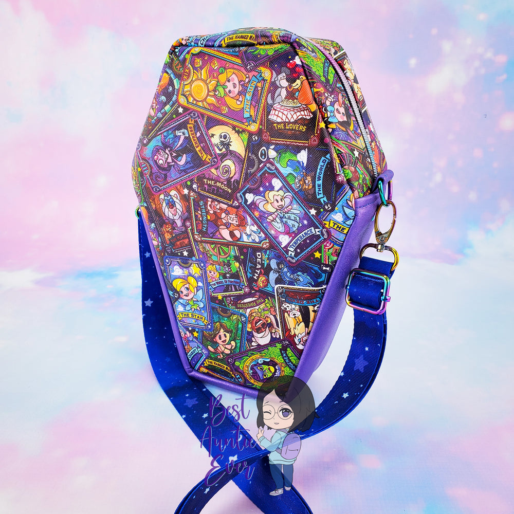 *Ready To Ship* Tarot Cards Coffin Crossbody