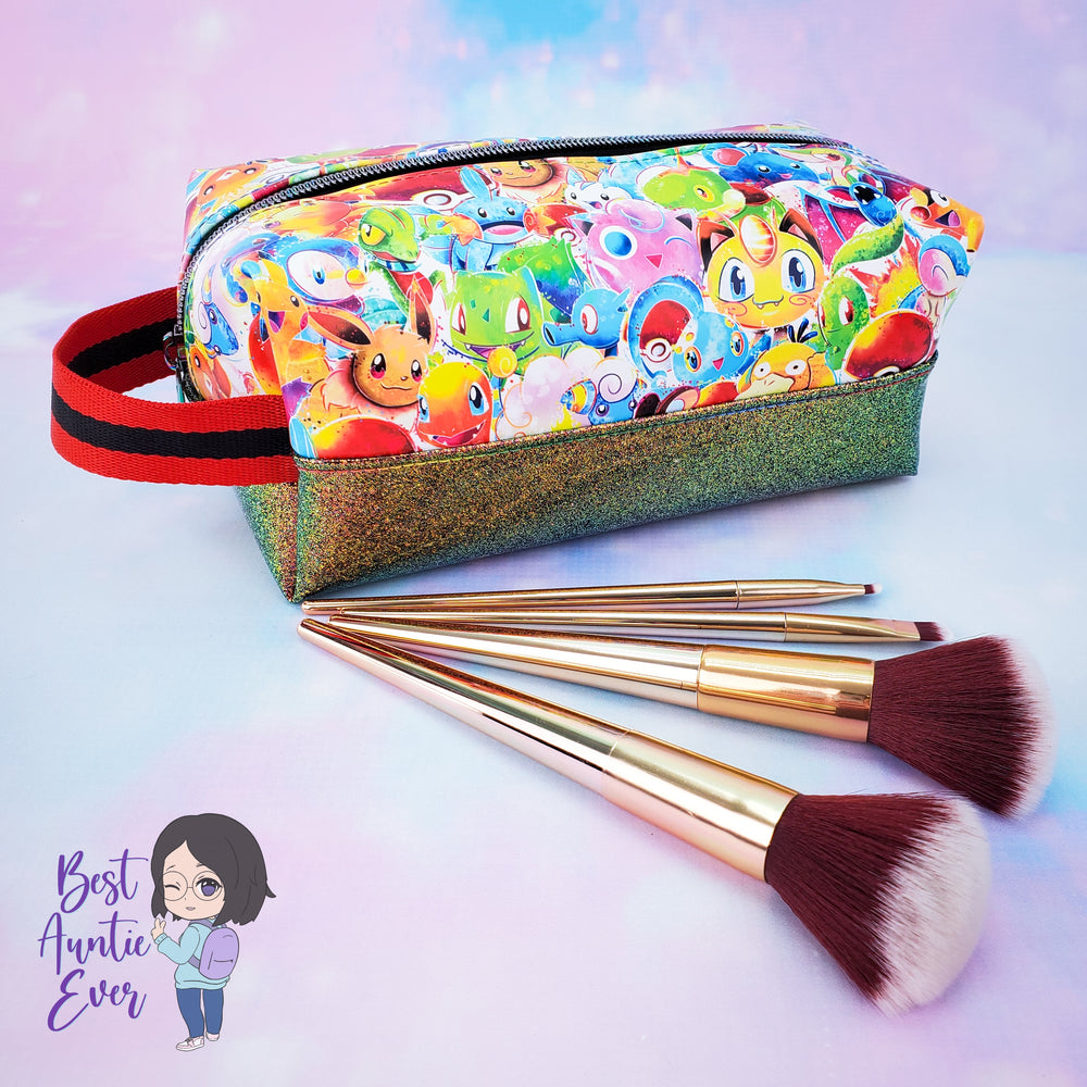 *Ready To Ship* Stacked Poke Toiletry Bag