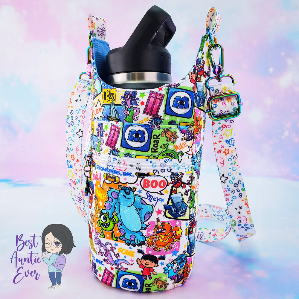 *Ready To Ship* Monsters Water Bottle Holder