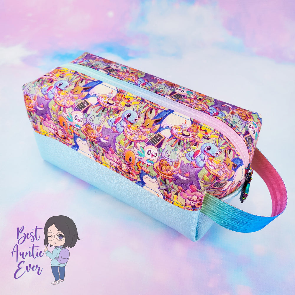 *Ready To Ship* Stacked PokeCafe Toiletry Bag