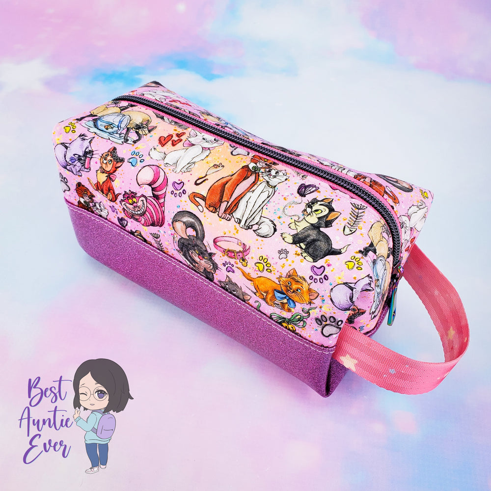 *Ready To Ship* Park Kitties Toiletry Bag