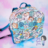 *Ready To Ship* Glow-In-The-Dark Mons-terrors Adult MINI Backpack