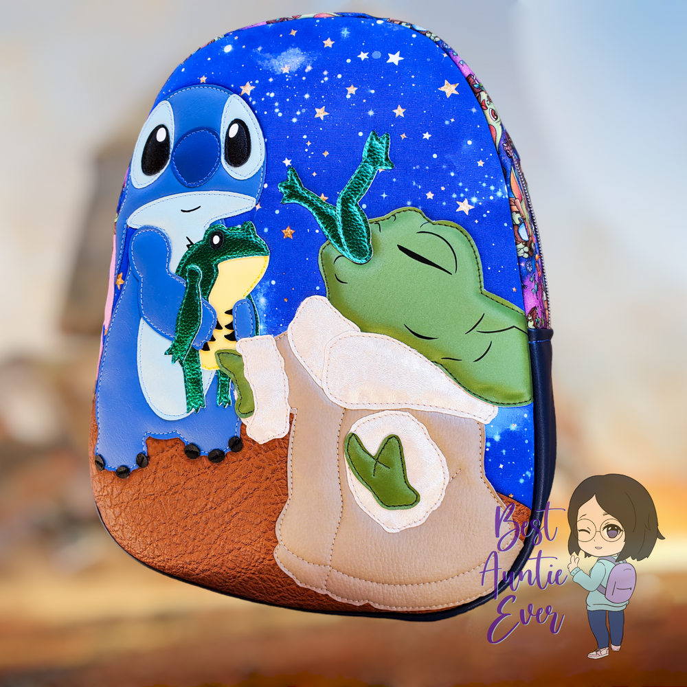 *PREORDER* Frogs Are Friends Adult Slim Backpack