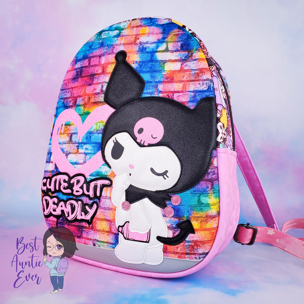 *PREORDER* Graffiti Bunny Adult Slim Backpack