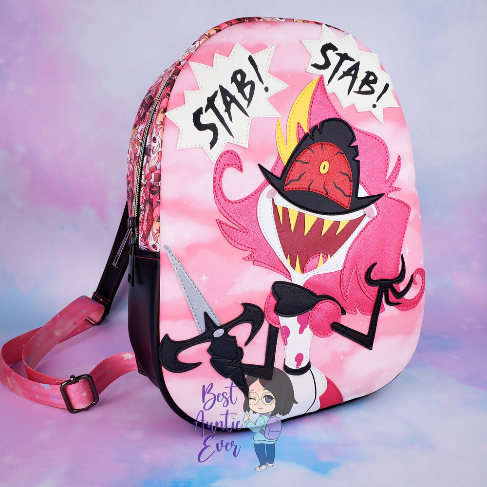 *PREORDER* Feeling Stabby Adult Slim Backpack