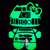 **TESTER QUALITY** *Ready To Ship* Glow-In-The-Dark H2 Adult Slim Backpack