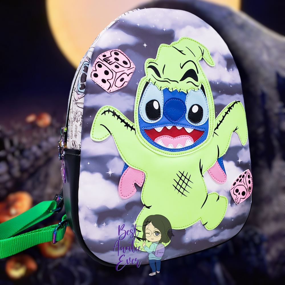 *PREORDER* Glow-In-The-Dark Gamblin Ghostie Adult Slim Backpack