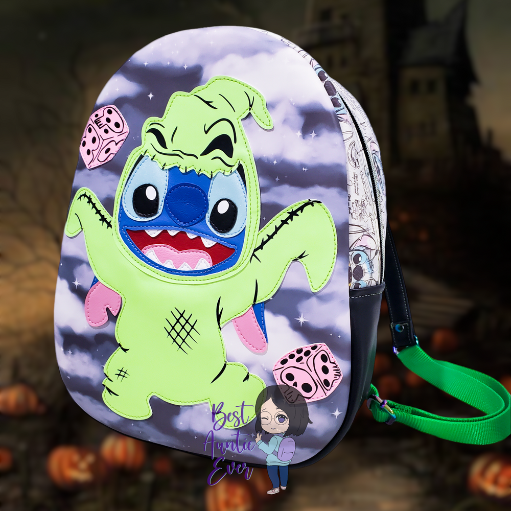 *PREORDER* Glow-In-The-Dark Gamblin Ghostie Adult Slim Backpack
