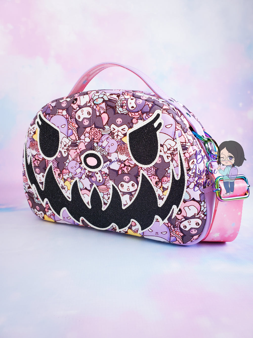 **TESTER QUALITY** *Ready To Ship* Glow-In-The-Dark Pumpkin Rival Bunny Crossbody Convertible Bowler