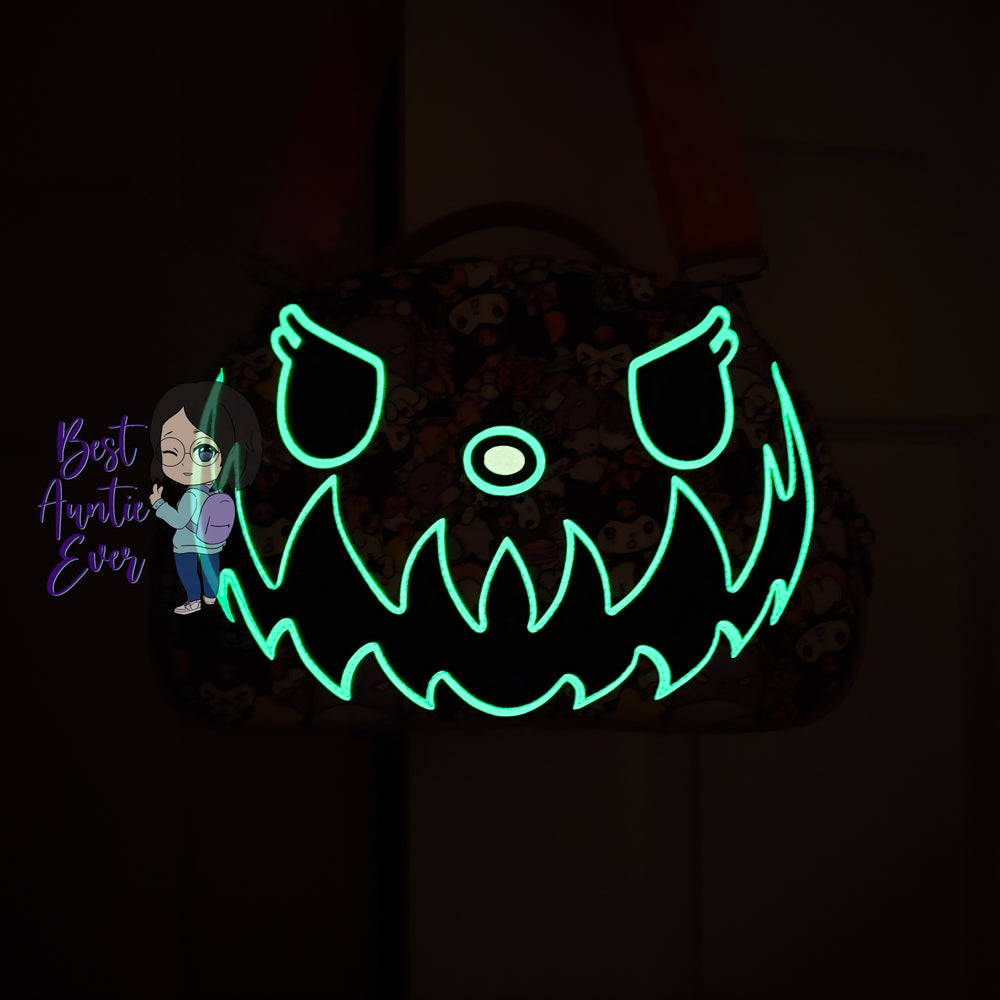 **TESTER QUALITY** *Ready To Ship* Glow-In-The-Dark Pumpkin Rival Bunny Crossbody Convertible Bowler