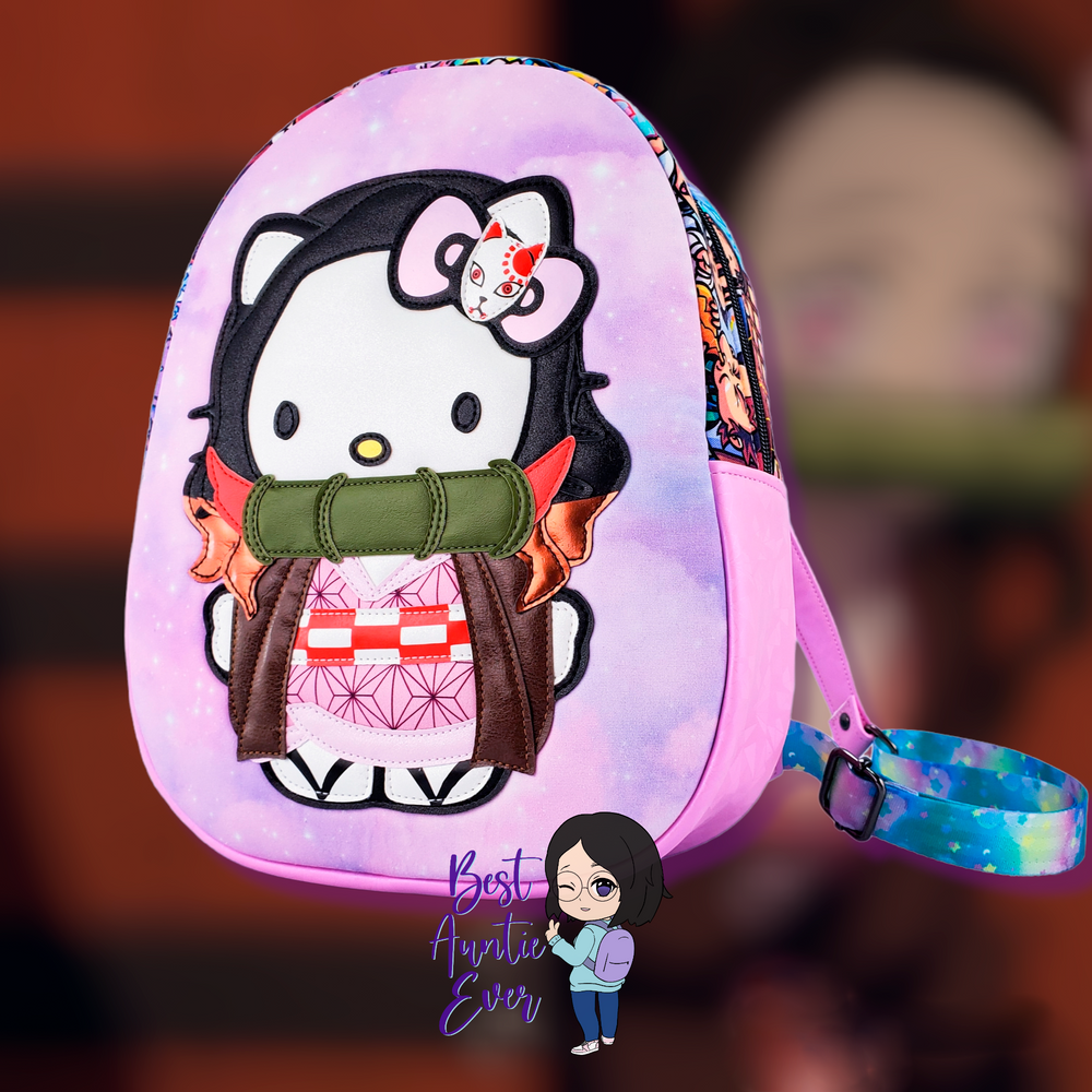 *PREORDER* Demon Kitty Adult Slim Backpack